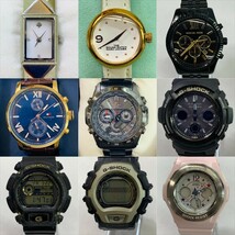 (20154)▽【1円～】腕時計67本セット フォリフォリ 大量まとめ G-SHOCK ジーショック マイケルコース ケイトスペード 他 ジャンク品_画像3