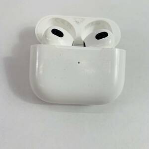 (25392)▲【ワイヤレスイヤホン】AirPods 第3世代 MME73J/A / 訳あり 動作確認済み Apple ID紐付け未解除 中古品