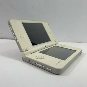 (25481)▲【1円～】DSi LL 本体のみ 動作確認済み / シール・デコレーション有 ナチュラルホワイト / UTL-001 Nintendo 現状品