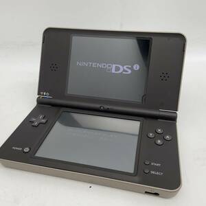 (25504)▲【1円～】DSi LL 本体のみ 訳あり / 動作確認済み 表示難アリ / ダークブラウン 任天堂 現状品