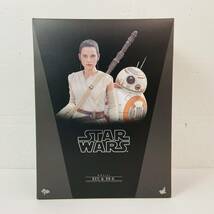 (25642)〇 ムービー・マスターピース スター・ウォーズ/フォースの覚醒 レイ＆BB-8 (2体セット) 1/6 フィギュア [ホットトイズ] 現状品_画像1