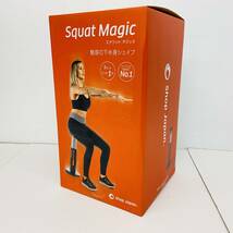 (25610)□【エクササイズ用品】squat magic スクワットマジック FN005675[ショップジャパン/トレーニング用品] 未使用品_画像1