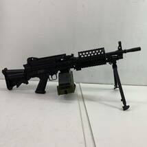 (25841)〓【18歳以上対象】S&T MK46 MOD.1 BK スポーツライン電動ガン STAEG103MK46B 【M249/ミニ三軽機関銃】 中古品_画像4