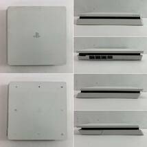 (25843)〓【1円～】PlayStation 4本体 CUH-2100B 【Sony/1TB/グレイシャー・ホワイト/PS4/プレイステーション/テレビゲーム機】 中古品_画像2