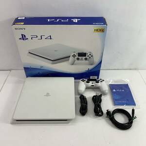 (25843)=[1 jpy ~]PlayStation 4 body CUH-2100B [Sony/1TB/ gray car -* white /PS4/ PlayStation / video game machine ] secondhand goods 