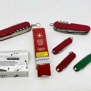 (25603)□victorinox ビクトリノックス マルチツール 5点まとめ売り[アーミーナイフ/はさみ/スモール/栓抜き]現状品の画像2