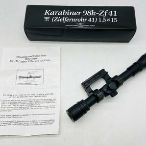 (25606)□タナカワークス karabiner 98k-Zf41 スコープ[エアガン/パーツ/周辺機器/アクセサリー]中古品の画像1