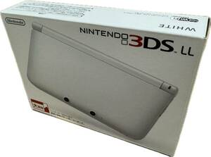 新品同様　ニンテンドー3DSLL 本体　ACアダプタ付き　ホワイト　箱取説あり ほぼ新品　極美品　任天堂 