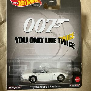 ホットウィール Toyota 2000GT Roadster 007 白 HotWheels トヨタ 2000GT