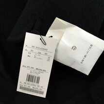 ★ジュンコシマダ JUNKO SHIMADA【5万7000円】アンゴラ ウール コート レディース40 ブラック ロングコート 長袖 96057-026 3BB/90930_画像5