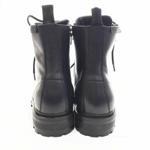 ◆未使用 ALLSAINTS オールセインツ レースアップレザーブーツ BLAZE BOOT MZ569X メンズ UK9 US10 日本サイズ28cm ブラック 5AB/41849_画像6