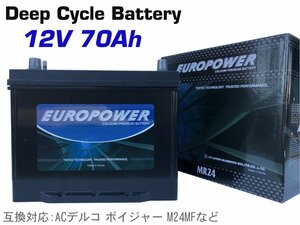  deterioration prevention Pal s attaching EP MR24[ new goods ] deep cycle battery ( Voyager M24MF interchangeable ) marine 