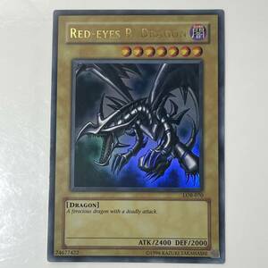 #9774 遊戯王 RED-EYES B. DRAGON LOB-070 UR Red-Eyes B. Dragon 真紅眼の黒竜 現状品