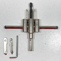 【ad2302015.21】windows adjustable circle cutter 120mm サークルカッター 30mm〜120m自由錐_画像3