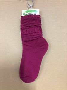 ルーズソックス ピンク 短い レディース 靴下 COMTEMPUS SHORT LOOSE SOCKS 23-25cm