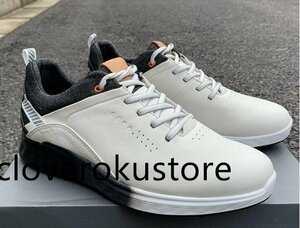 * carefuly selected finest quality goods * men's golf shoes sport shoes size selection possible men's outdoor waterproof . slide specification black 