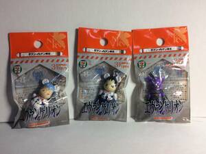  seven eleven limitation Evangelion 3 kind set ( Complete ) the first serial number sinji Ray unopened goods 