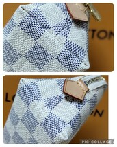 【未使用品】LOUIS VUITTON　ポーチ　ダミエアズール_画像5