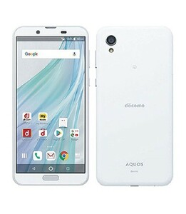 AQUOS sense2 SH-01L[32GB] docomo シルキーホワイト【安心保 …