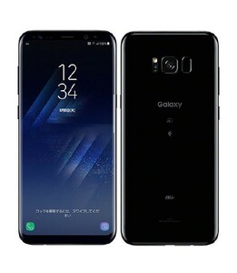 Galaxy S8＋ SCV35 6.2インチ メモリー4GB ストレージ64GB ミッドナイト ブラック au