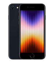 iPhoneSE 第3世代[64GB] au/UQ MMYC3J ミッドナイト【安心保証】_画像1