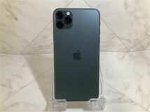 iPhone11 Pro Max[512GB] au MWHR2J ミッドナイトグリーン【安…_画像3