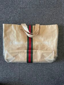 COMME des GARCONS×GUCCI コムデギャルソン グッチ バック　 トートバッグ PVC