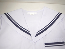 新品 セーラー服 2本ライン 夏服 学生服 スクールウェア コスプレ 中学 高校 送料全国一律385円 -7_画像4