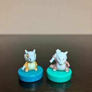 ご注意！ キャラクタースタンプ カラカラ ガラガラ 中古品 ポケットモンスター フィギュア ポケモン