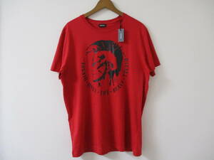 ☆DIESEL/ディーゼル☆未使用 T-HEAD PS 半袖Tシャツ サイズ：XL RED