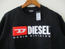 ☆DIESEL/ディーゼル☆未使用 SCREWDIVISION OVER FELPA 14Y スウェットトレーナー155㎝～レディース 子供用 _画像2