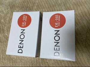【2個セット】DENON DL-103 逆輸入品 新品 デノン MCカートリッジ