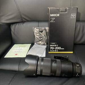 NIKKOR Z 70-200 f2.8 ナナタッパ　美品　Nikonにて点検済