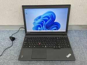 ★lenovo 20AU-S005800 ThinkPad L540 Windows11pro Core i5 4200M 2.50GHz 237GB★動作確認済み 初期化済み