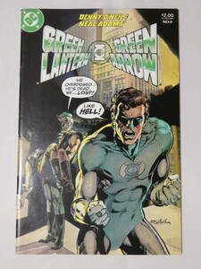 1068■GREEN LANTERN GREEN ARROW　1983 No.6 English edition　 洋書 英語版 アメコミ