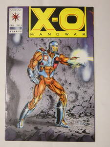 1087■X-O MANOWAR　1982 #1 English edition 英語版 アメコミ　上部角少欠あり