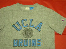 ■未使用!■Champion/チャンピオン × UCLA/カリフォルニア大学■カレッジTシャツ■霜降りグレイ■_画像1
