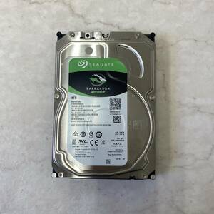 【送料無料】8TB HDDハードディスク SEAGATE BARRACUDA 2018 ST8000DM004 動作確認済 初期化・フルフォーマット済 A306-5