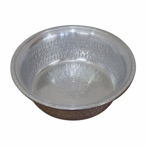  foot bath bowl aluminium 38cm pair hot water pair .spabo Wolf to massage bowl JAWA Asian miscellaneous goods burr miscellaneous goods Esthe salon supplies 380366