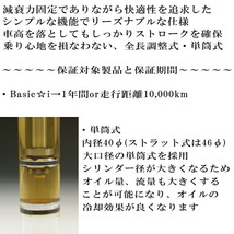 RSR Basic-i 推奨レート 車高調 RC2オデッセイアブソルート 2013/11～_画像2