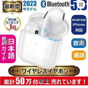 ワイヤレス イヤホン Bluetooth 5.3 tws 2023年最新モデル