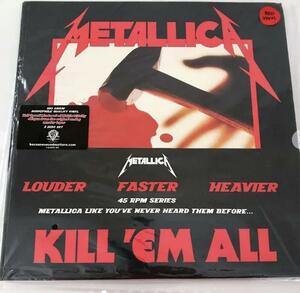  Metallica cut * M * all METALLICA Kill 'Em All Red Vinyl red record 2 sheets set worldwide limitation 1000 sheets!