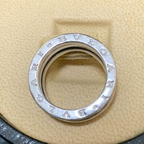 BVLGARI ブルガリ ビーゼロワン ZERO1 指輪 リング ホワイトゴールド K18WG 18金 アクセサリー 中古品の画像3