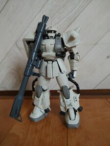 MG ザク　シン・マツナガ　完成品　デカールオマケ