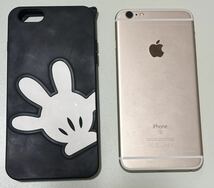 【美品】Apple iPhone 6s Plus ローズゴールド 128GB A1687 充電器 イヤホン Unlook アンロック【SIMフリー】_画像2