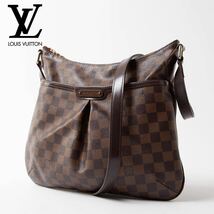 1円■美品■ LOUIS VUITTON ルイヴィトン ダミエ ショルダーバッグ N42251 ブルームズベリPM クロスボディ 斜め掛け レザー ブラウン 708-1_画像1