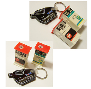 レトロ MOBIL キーホルダー & TEXACO & BP 鉛筆削り/ ESSO,モッズ,GB,ROCKERS,イギリス,UK,TON-UP,オイル,モービル,テキサコ