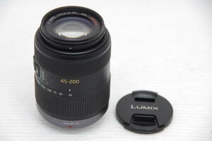 ★ジャンク？★パナソニック Panasonic LUMIX G VARIO 1:4.5-5.6/45-200 MEGA O.I.S. ※マイクロフォーサーズ 45-200mm