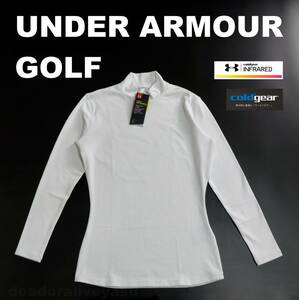 #[L] обычная цена 7,700 иен Under Armor Golf защищающий от холода холодный механизм in fla красный длинный рукав компрессионный внутренний #