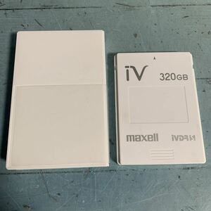 maxell iv 320GB maxell hard disk IVDR case attaching (9421)